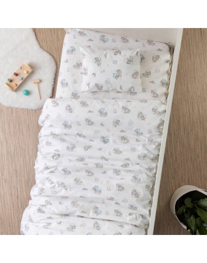 Borea: Σετ σεντόνια κούνιας, Rocking Horse σιελ