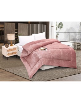 Silk Fashion Κουβερτοπάπλωμα  Solid,King Size, Old Rose