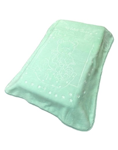 Dimcol: Κουβέρτα βελουτέ κούνιας, Sweet Bear 15