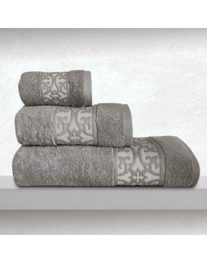 Sb Home: Σετ πετσέτες 3 τεμαχίων, Zenith grey