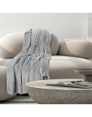 GREENWICH POLO CLUB ΚΟΥΒΕΡΤΑ ΚΑΝΑΠΕ FLEECE 130Χ170 ESSENTIAL 4439 GREY