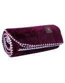 GREENWICH POLO CLUB ΚΟΥΒΕΡΤΑ ΚΑΝΑΠΕ FLEECE 130Χ170 ESSENTIAL 4440 BORDEAUX