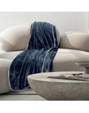 GREENWICH POLO CLUB ΚΟΥΒΕΡΤΑ ΚΑΝΑΠΕ FLEECE 130Χ170 ESSENTIAL 4442 ROYAL BLUE