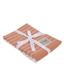 DAS HOME ΣΕΤ ΠΟΤΗΡΟΠΑΝΑ 2ΤΜΧ 30Χ50 0826 TERACOTTA, WHITE