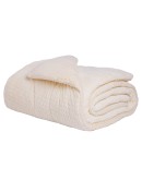 DAS HOME ΚΟΥΒΕΡΤΟΠΑΠΛΩΜΑ SHERPA ΥΠΕΡΔΙΠΛΟ 1366 ECRU