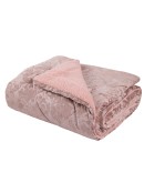 DAS HOME VELVET ΚΟΥΒΕΡΤΟΠΑΠΛΩΜΑ SHERPA ΥΠΕΡΔΙΠΛΟ 1377 NUDE