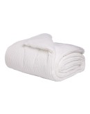 DAS HOME ΚΟΥΒΕΡΤΟΠΑΠΛΩΜΑ SHERPA ΜΟΝΟ 1364 WHITE