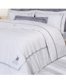 GREENWICH POLO CLUB ΠΑΠΛΩΜΑΤΟΘΗΚΗ ΣΕΤ ΥΠΕΡΔΙΠΛH 2127 WHITE
