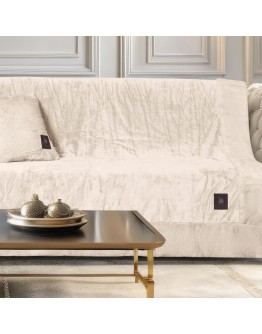 GREENWICH POLO CLUB ΡΙΧΤΑΡΙ VELVET 180Χ250 PREMIUM 3968 IVORY