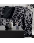 GREENWICH POLO CLUB ΡΙΧΤΑΡΙ 180Χ300 ESSENTIAL 3901 ΓΚΡΙ, ΜΑΥΡΟ