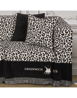 GREENWICH POLO CLUB ΡΙΧΤΑΡΙ 180Χ300 ESSENTIAL 3934 BLACK, OCHRE