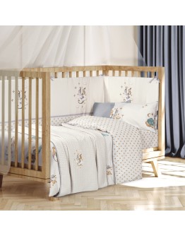 GREENWICH POLO CLUB ΚΟΥΒΕΡΤΑ ΠΙΚΕ ΚΟΥΝΙΑΣ ESSENTIAL ΒΑΒΥ 8840 ΓΚΡΙ, ΛΕΥΚΟ