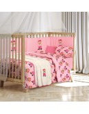 GREENWICH POLO CLUB ΚΟΥΒΕΡΤΑ VELOUR ΑΓΚΑΛΙΑΣ ESSENTIAL 8839 FUSCHIA, IVORY