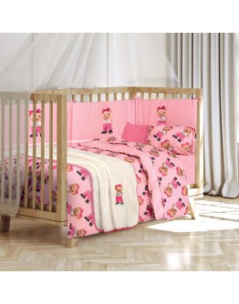 GREENWICH POLO CLUB ΚΟΥΒΕΡΤΑ VELOUR ΑΓΚΑΛΙΑΣ ESSENTIAL 8839 FUSCHIA, IVORY