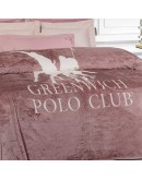 GREENWICH POLO CLUB ΚΟΥΒΕΡΤΑ FLEECE 160X220 ESSENTIAL 3491 NUDE