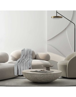 GREENWICH POLO CLUB ΚΟΥΒΕΡΤΑ ΚΑΝΑΠΕ FLEECE 130Χ170 ESSENTIAL 4439 GREY