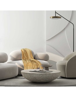 GREENWICH POLO CLUB ΚΟΥΒΕΡΤΑ ΚΑΝΑΠΕ FLEECE 130Χ170 ESSENTIAL 4441 OCHRE