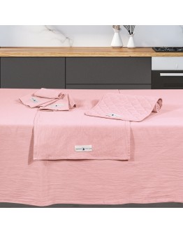 GREENWICH POLO CLUB ΤΡΑΠΕΖΟΜΑΝΤΗΛΟ 140Χ180 2639 ΡΟΖ