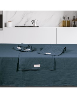 GREENWICH POLO CLUB ΤΡΑΠΕΖΟΜΑΝΤΗΛΟ 140Χ240 2643 ΓΚΡΙ ΣΚΟΥΡΟ