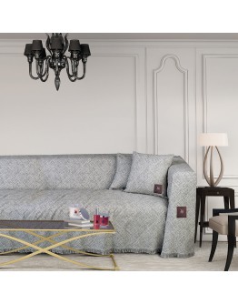 GREENWICH POLO CLUB ΔΙΑΚΟΣΜΗΤΙΚΟ ΜΑΞΙΛΑΡΙ 42X42 2781 ΓΚΡΙ, ΕΚΡΟΥ