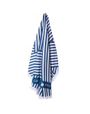 GREENWICH POLO CLUB ΠΕΤΣΕΤΑ ΣΤΡΟΓΓΥΛΗ ΘΑΛΑΣΣΗΣ 3688 BLUE, WHITE