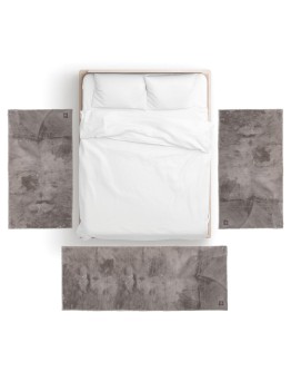 GREENWICH POLO CLUB ΧΑΛΙ 75X200 FAUX FUR 3109 TAUPE