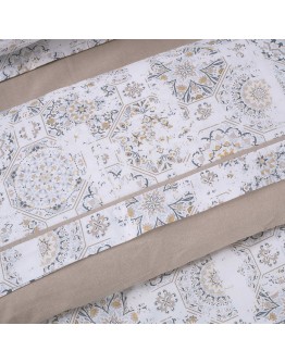 DAS HOME ΚΟΥΒΕΡΛΙ ΜΟΝΟ DAILY 9624 GREY, TAUPE, WHITE