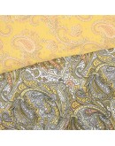 DAS HOME ΣΕΤ ΠΑΠΛΩΜΑΤΟΘΗΚΗ ΜΟΝΗ HAPPY 9651 IVORY, OCHRE, TAUPE