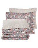 DAS HOME ΣΕΤ ΠΑΠΛΩΜΑΤΟΘΗΚΗ ΥΠΕΡΔΙΠΛΗ DAILY 3176 GREY, PINK