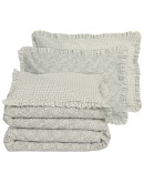 DAS HOME ΣΕΤ ΠΑΠΛΩΜΑΤΟΘΗΚΗ ΥΠΕΡΔΙΠΛΗ DAILY 3180 BEIGE, BLACK