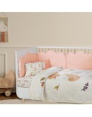 DAS BABY ΚΟΥΒΕΡΤΑ VELOUR ΚΟΥΝΙΑΣ RELAX 4978 BEIGE, TERACOTTA