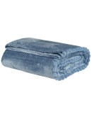 DAS HOME ΚΟΥΒΕΡΤΑ FLEECE 220Χ240 1186 DUSTY BLUE
