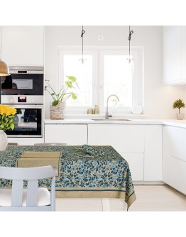 DAS HOME ΤΡΑΠΕΖΟΜΑΝΤΗΛΟ 140Χ180 0723 ΜΠΕΖ, ΜΠΛΕ