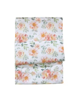 DAS HOME ΤΡΑΠΕΖΟΜΑΝΤΗΛΟ 140Χ220 0720 ΛΕΥΚΟ, ΠΡΑΣΙΝΟ, ΣΟΜΟΝ