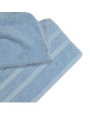 DAS HOME ΠΕΤΣΕΤΑ ΜΠΑΝΙΟΥ PRESTIGE 80Χ150 1172 BABY BLUE