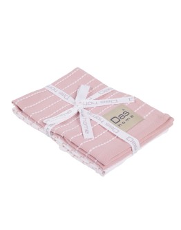 DAS HOME ΣΕΤ ΠΟΤΗΡΟΠΑΝΑ 2ΤΜΧ 30Χ50 0823 PINK, WHITE