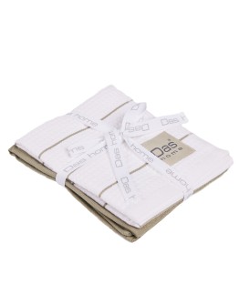 DAS HOME ΣΕΤ ΠΟΤΗΡΟΠΑΝΑ 2ΤΜΧ 30Χ50 0827 GREEN, WHITE