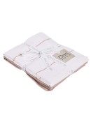 DAS HOME ΣΕΤ ΠΟΤΗΡΟΠΑΝΑ 2ΤΜΧ 30Χ50 0830 TAUPE, WHITE