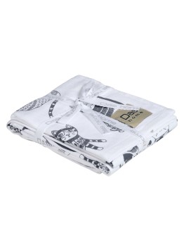 DAS HOME ΣΕΤ ΠΟΤΗΡΟΠΑΝΑ 2ΤΜΧ 40Χ60 0735 GREY, WHITE