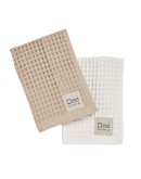 DAS HOME ΣΕΤ ΠΟΤΗΡΟΠΑΝΑ 2ΤΜΧ 40Χ60 0800 BEIGE, IVORY