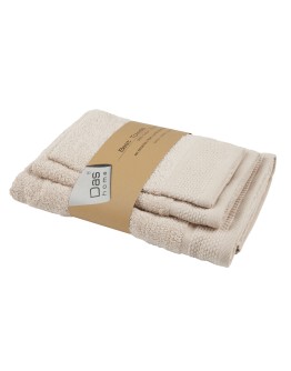 DAS HOME ΣΕΤ ΠΕΤΣΕΤΕΣ 3ΤΕΜΑΧΙΩΝ BEST 0833 TAUPE