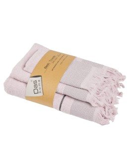 DAS HOME ΣΕΤ ΠΕΤΣΕΤΕΣ 3ΤΕΜΑΧΙΩΝ BEST 0838 LILAC