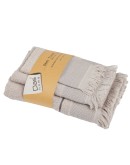 DAS HOME ΣΕΤ ΠΕΤΣΕΤΕΣ 3ΤΕΜΑΧΙΩΝ BEST 0841 GREY