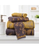 DAS HOME ΣΕΤ ΠΕΤΣΕΤΕΣ 3ΤΕΜΑΧΙΩΝ DAILY 0754 ANTRAKITE, YELLOW