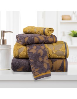 DAS HOME ΣΕΤ ΠΕΤΣΕΤΕΣ 3ΤΕΜΑΧΙΩΝ DAILY 0754 ANTRAKITE, YELLOW