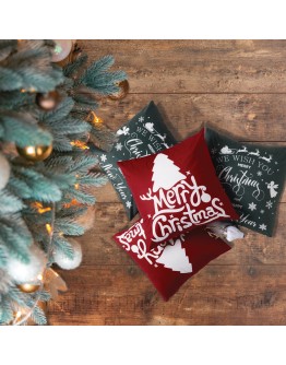 DAS HOME CHRISTMAS ΜΑΞΙΛΑΡΙ ΦΙΓΟΥΡΑΣ 45X45 0770 RED