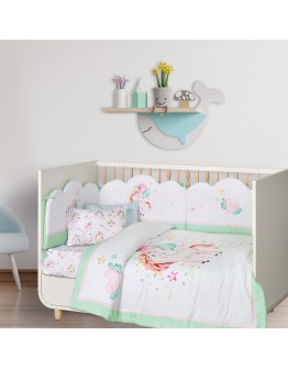 DAS BABY ΠΑΠΛΩΜΑ ΚΟΥΝΙΑΣ FUN DIGITAL 4919 MINT, PINK, WHITE