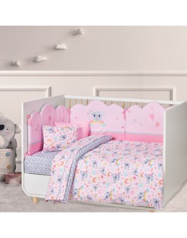 DAS BABY ΣΕΤ ΣΕΝΤΟΝΙΑ ΚΟΥΝΙΑΣ FUN 4934 GREY, PINK