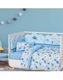 DAS BABY ΣΕΤ ΣΕΝΤΟΝΙΑ ΚΟΥΝΙΑΣ FUN 4935 BLUE