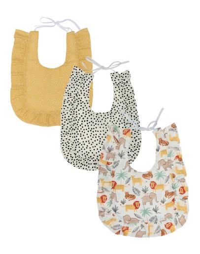 KENTIA: YN 25 ANIMALS B-DOTS ΣΑΛΙΑΡΕΣ ΣΕΤ 3 ΤΕΜ